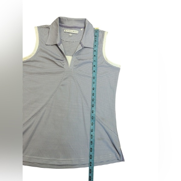 Pebble Beach Purple and White Pebble Print Golf Activewear Tank Womens Sz Medium - Picture 8 of 9